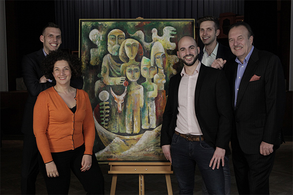 DIVÉI PRIME core team composed by multicultural experts in the name of Heinrich Daniel Benjamin SITTLER including Jemylia RAIMBAULT and Jon LAERA